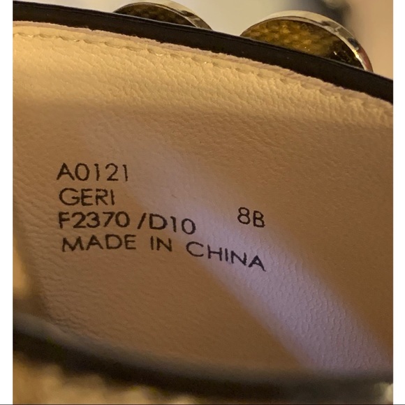 Coach Geri Wedge Sandals. - Picture 7 of 7